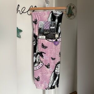 NEW Tim Burton's Corpse Bride Throw Blanket 46”x60” Emily VIRAL